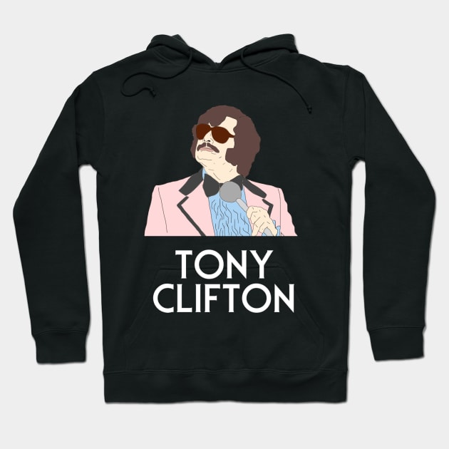 Tony Clifton Hoodie by VideoNasties